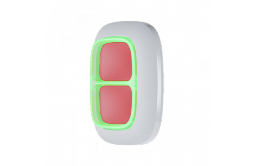 AJAX DOUBLEBUTTON, WIT, DRAADLOZE OVERVALKNOP