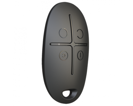 AJAX SPACECONTROL,ZWART, DRAADLOZE AFSTANDSBEDIENING/OVERVAL