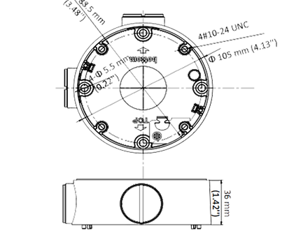 Hikvision - DS-1260ZJ-BLACK