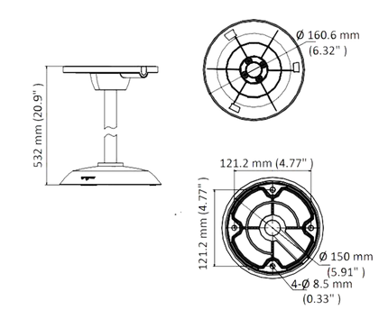 Hikvision - DS-1271ZJ-PT10
